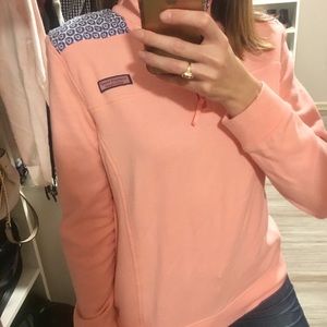Preppy Vineyard Vines Pink Women’s Pullover Small
